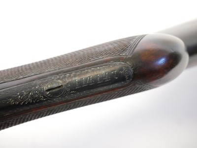 Lot 425 - Fred Williams 12 bore side by side shotgun,...