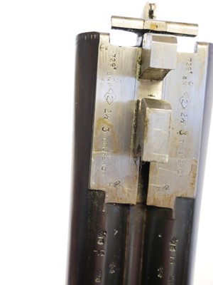 Lot 425 - Fred Williams 12 bore side by side shotgun,...