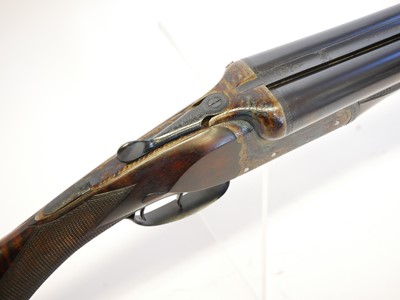 Lot 425 - Fred Williams 12 bore side by side shotgun,...