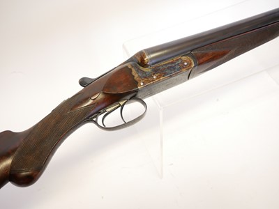 Lot 425 - Fred Williams 12 bore side by side shotgun,...