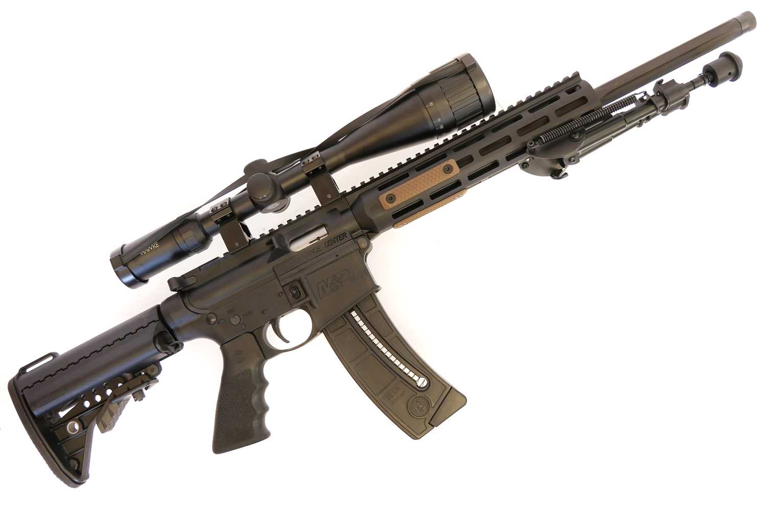 Lot 333 - Smith and Wesson M&P 15-22 .22 semi auto rifle,...