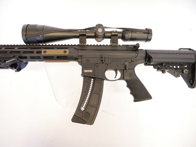 Lot 333 - Smith and Wesson M&P 15-22 .22 semi auto rifle,...