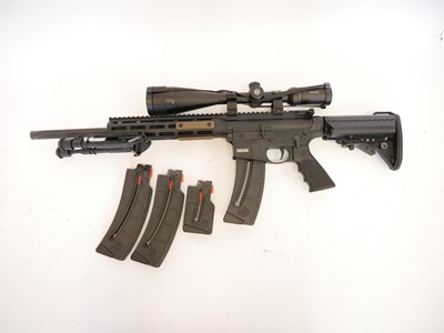 Lot 333 - Smith and Wesson M&P 15-22 .22 semi auto rifle,...