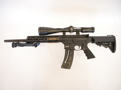 Lot 333 - Smith and Wesson M&P 15-22 .22 semi auto rifle,...