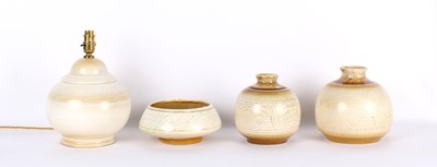 Lot 65 - Maggie Fisher and Everidge Stevens for Celtic Pottery, Newlyn
