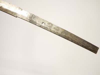 Lot 145 - Japanese Katana blade, 630mm cutting edge,...