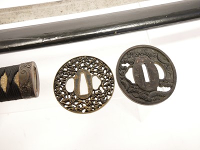Lot 145 - Japanese Katana blade, 630mm cutting edge,...
