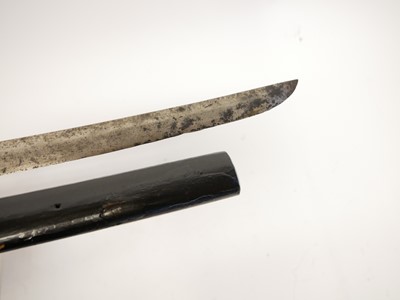 Lot 145 - Japanese Katana blade, 630mm cutting edge,...