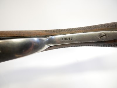 Lot 412 - BSA 12 bore side by side shotgun, serial...