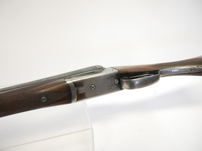 Lot 412 - BSA 12 bore side by side shotgun, serial...