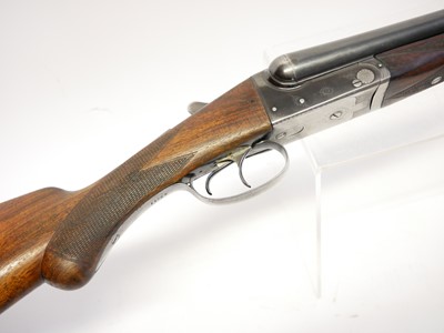Lot 412 - BSA 12 bore side by side shotgun, serial...