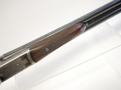 Lot 412 - BSA 12 bore side by side shotgun, serial...