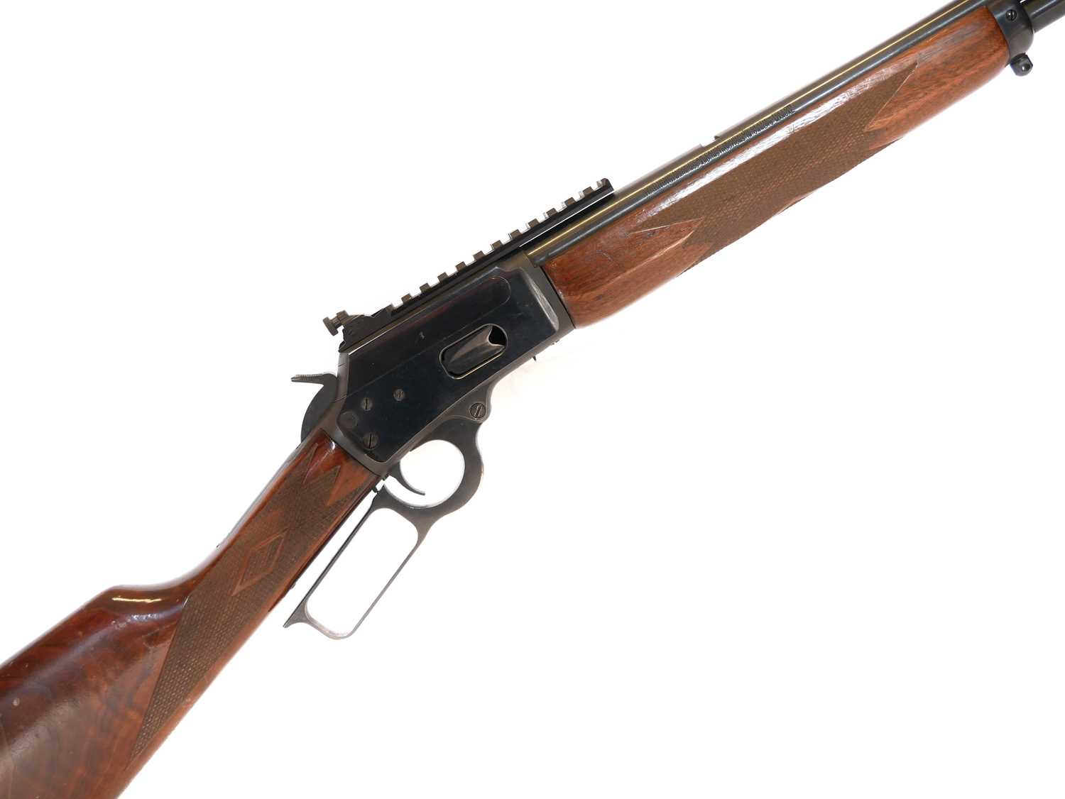 Lot 331 - Marlin .44 lever action rifle, serial number...