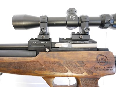 Lot 113 - Kral Puncher NP-02 .22 PCP air rifle, serial...
