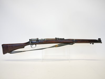 Lot 407 - Lee Enfield SMLE .410 bolt action shotgun,...