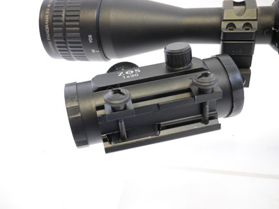 Lot 574 - Hawke Panorama EV 4-12x40 scope, also a ZOs...