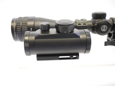 Lot 574 - Hawke Panorama EV 4-12x40 scope, also a ZOs...
