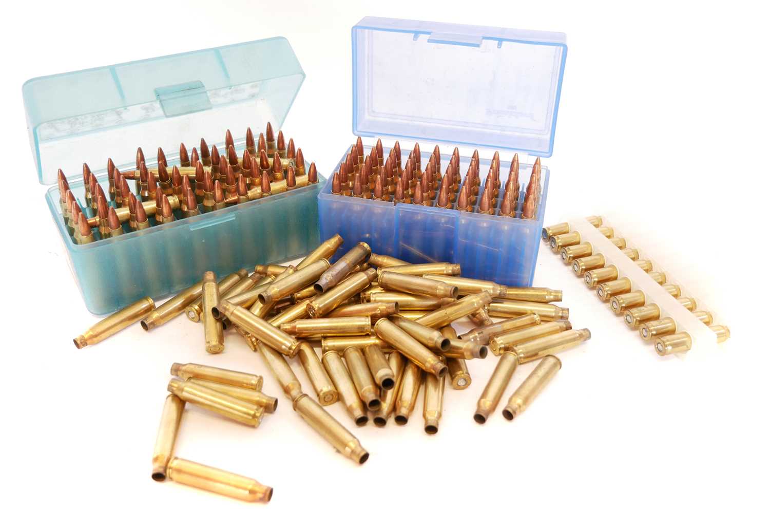 Lot 541 - .223 ammunition, 114 rounds of factory...