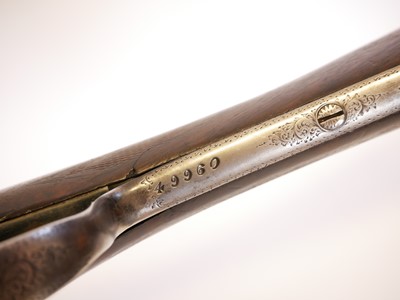 Lot 402 - BSA 12 bore side by side shotgun, serial...