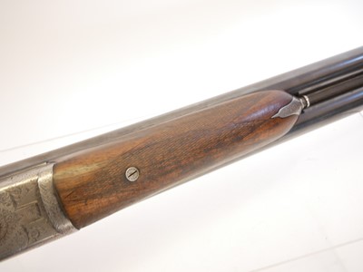 Lot 402 - BSA 12 bore side by side shotgun, serial...