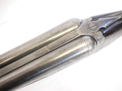 Lot 402 - BSA 12 bore side by side shotgun, serial...