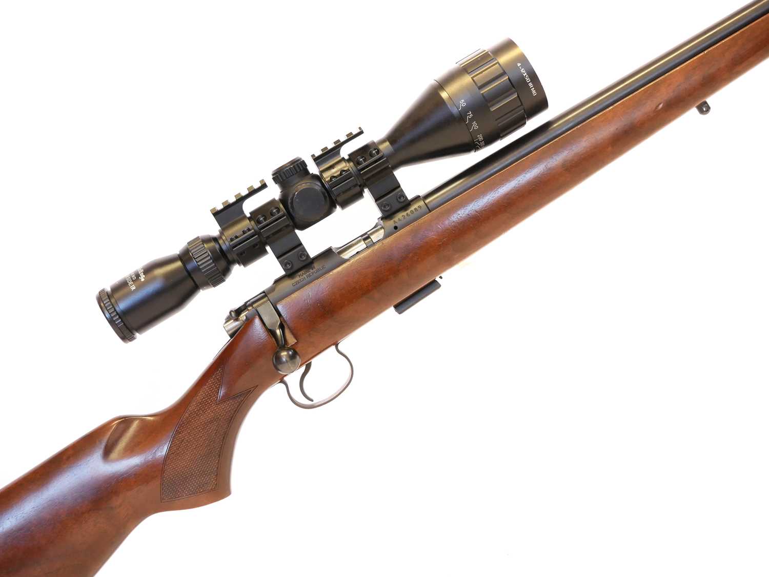 Lot 312 - CZ 452-2E ZKM .22lr bolt action rifle and...