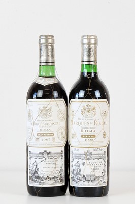 Lot 50 - 2 bottles Marques de Riscal Rioja