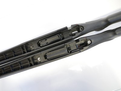 Lot 470 - Two Howa Rifle Hogue rubberised stocks with...