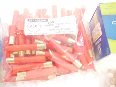 Lot 632 - .410 ammunition reloading tools and components,...