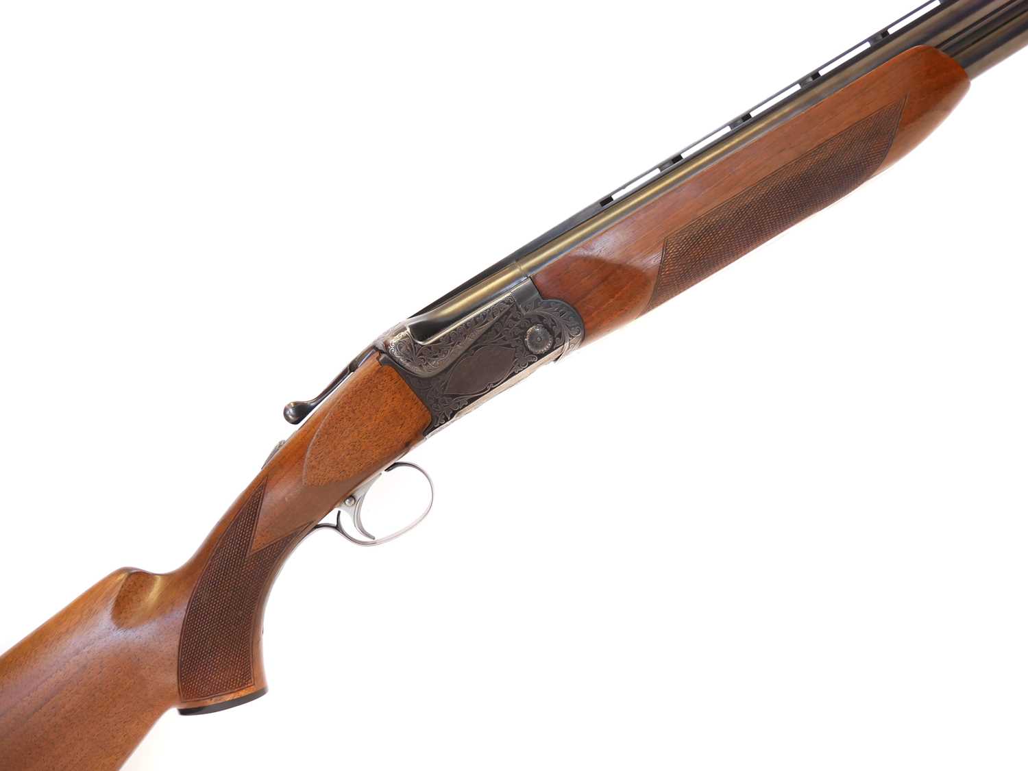 Lot 394 - SKB model 500 12 bore over and under shotgun,...