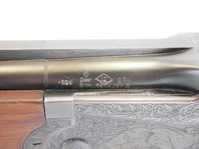 Lot 394 - SKB model 500 12 bore over and under shotgun,...