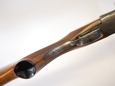 Lot 394 - SKB model 500 12 bore over and under shotgun,...