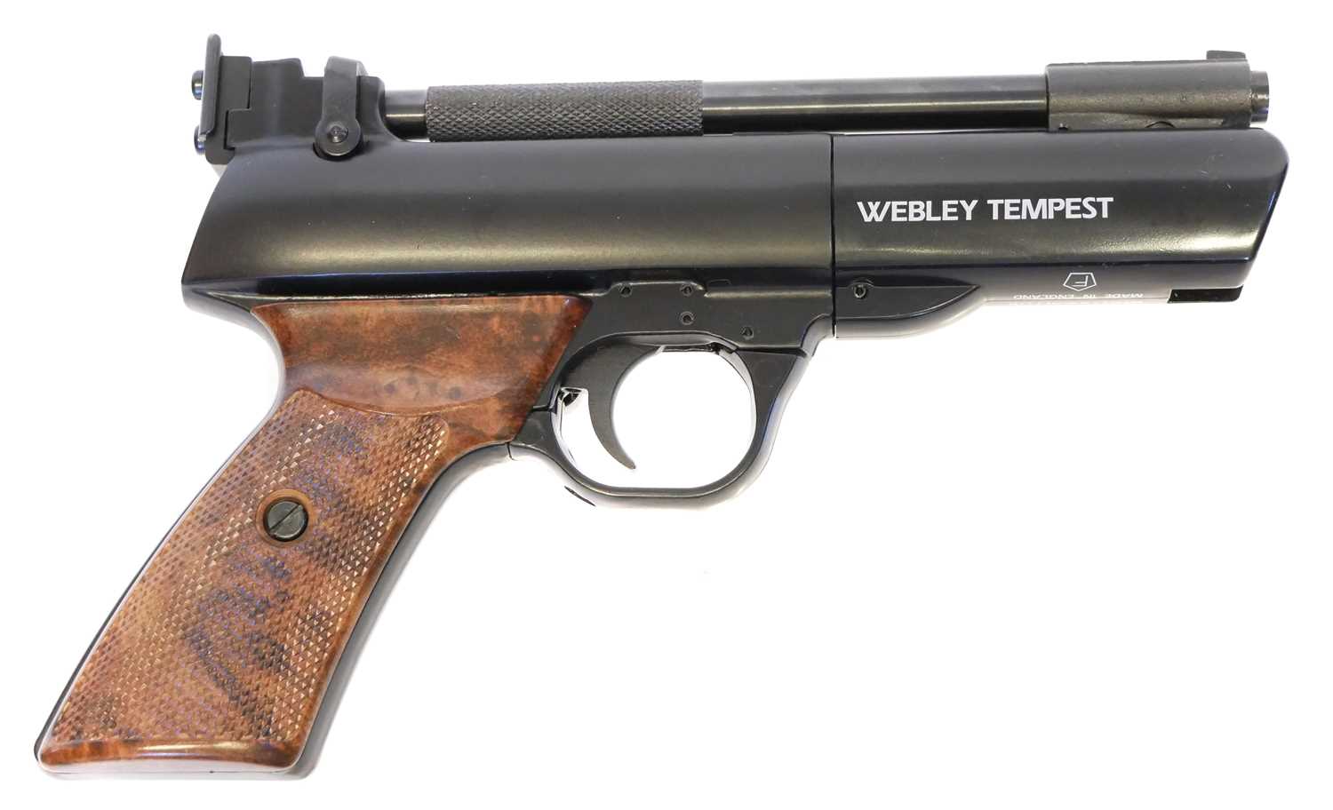 Lot 89 - Webley Tempest .177 air pistol, with 7inch...