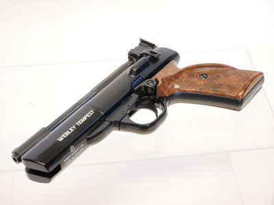 Lot 89 - Webley Tempest .177 air pistol, with 7inch...