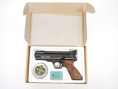 Lot 89 - Webley Tempest .177 air pistol, with 7inch...