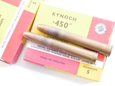 Lot 521 - Kynoch .450 3 1/4" Nitro Express ammunition,...