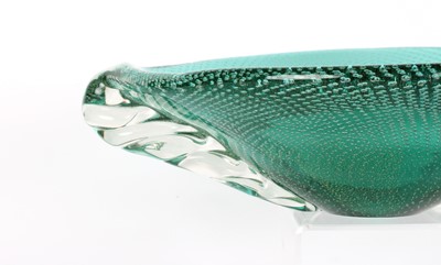 Lot Large Murano 'Bullicante' Glass Bowl