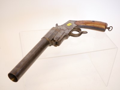 Lot German WWI flare pistol serial 16552, 9inch...