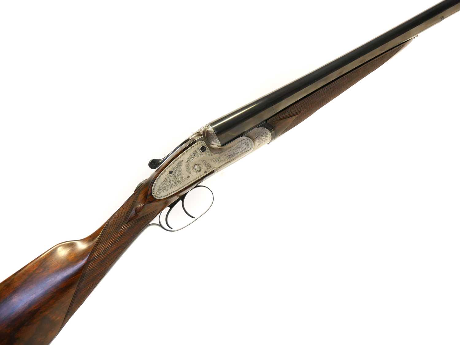 Lot 389 - William Evans 12 bore side by side shotgun,...