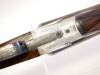 Lot 389 - William Evans 12 bore side by side shotgun,...