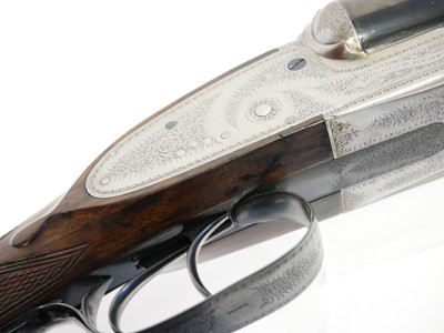 Lot 389 - William Evans 12 bore side by side shotgun,...