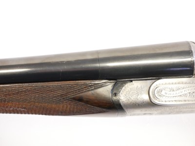 Lot 389 - William Evans 12 bore side by side shotgun,...