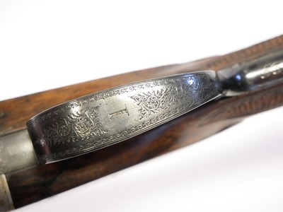 Lot 389 - William Evans 12 bore side by side shotgun,...