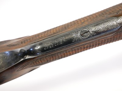 Lot 389 - William Evans 12 bore side by side shotgun,...