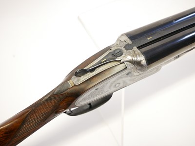 Lot 389 - William Evans 12 bore side by side shotgun,...