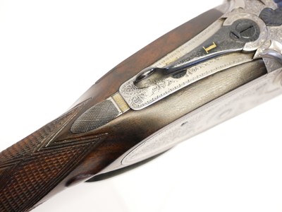 Lot 389 - William Evans 12 bore side by side shotgun,...