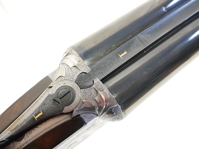 Lot 389 - William Evans 12 bore side by side shotgun,...
