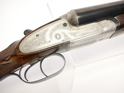 Lot 389 - William Evans 12 bore side by side shotgun,...