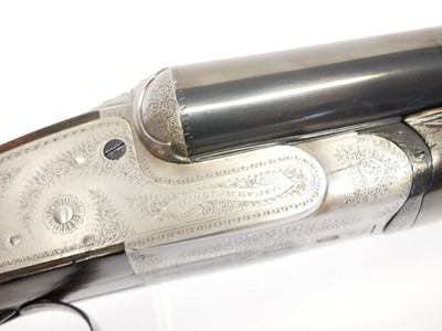 Lot 389 - William Evans 12 bore side by side shotgun,...