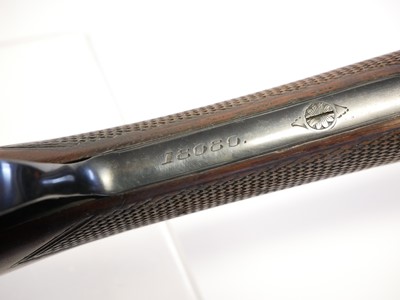 Lot 390 - William Evans 12 bore side by side shotgun,...